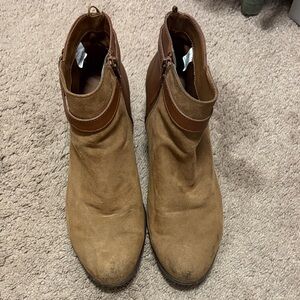 Tan Ankle Booties